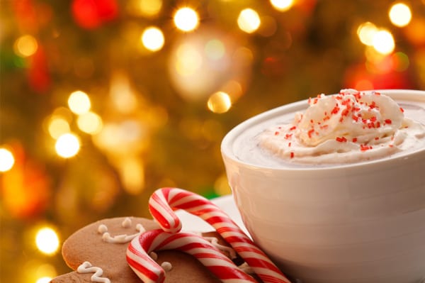 The perfect cup of hot chocolate to drink this holiday season.