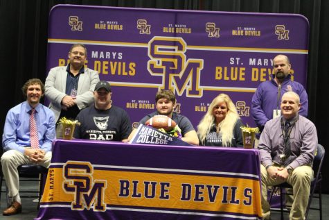 Chance Cox Signs with Letter-of-Intent with Marietta College