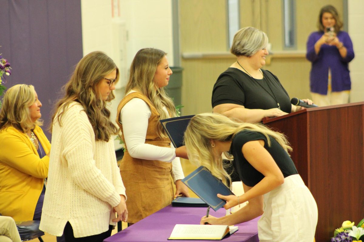 National Honor Society Inductions