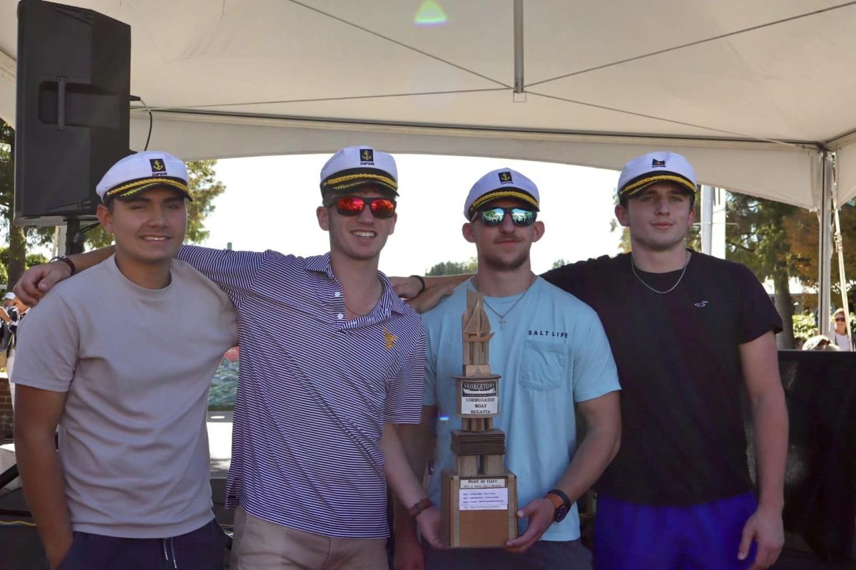 Seniors Win National Cardboard Boat Regatta